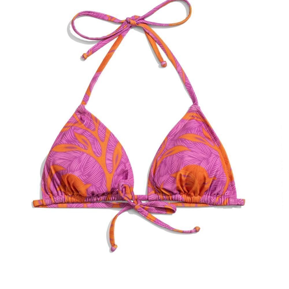 NWOT Liberty & Justice The Miata Bikini Top and Bottom in Grotto Pink Sz S - Picture 6 of 16